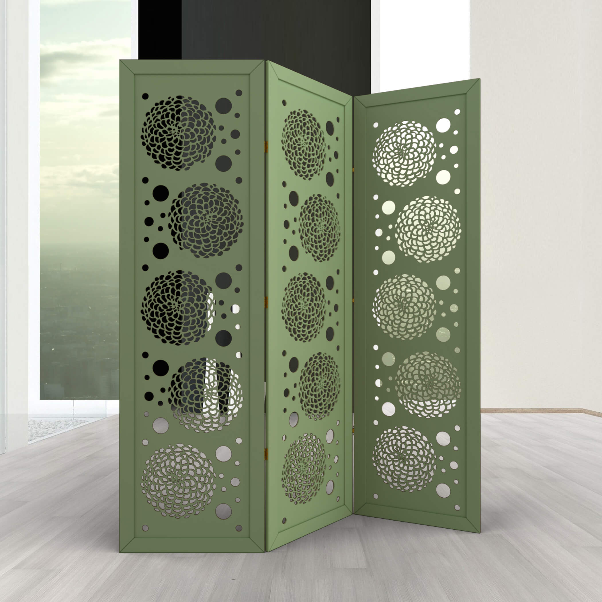 

Ширма ДекоДім Олександра на 3 секції 150х200 см (DK49-17)