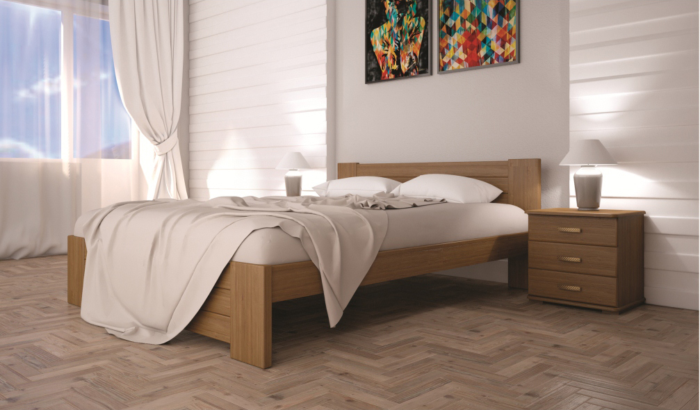 

Кровать ТИС ИЗАБЕЛЛА 3 160*200 бук Лак Яблоня