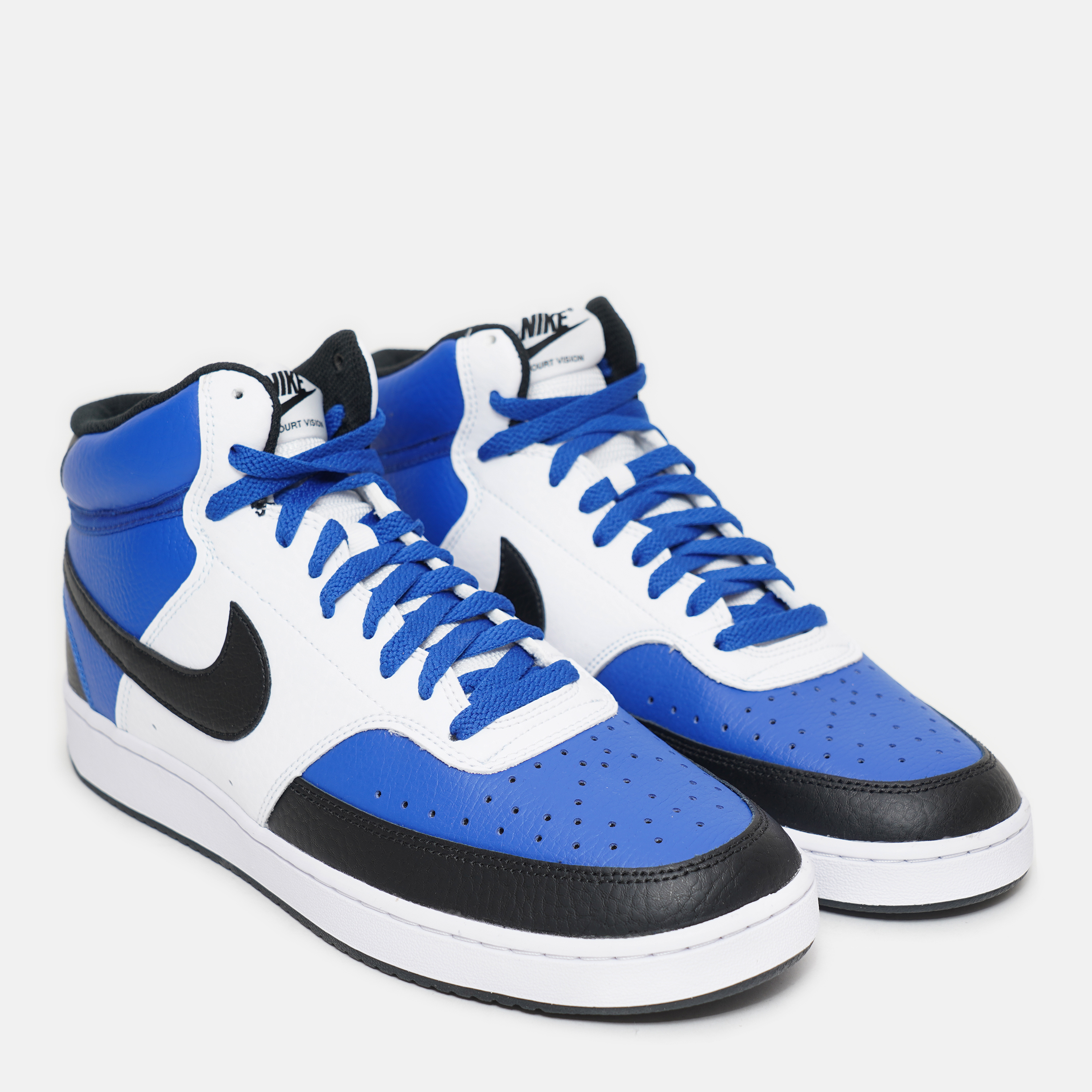 ROZETKA ᐈ Ботинки Nike Court Vision Mid NBA DM1186-400 42 (8.5) 26.5 см  Синие с белым (195243506546) купить в Кишинёве, цена в Молдове. Ботинки Nike  Court Vision Mid NBA DM1186-400 42 (8.5)