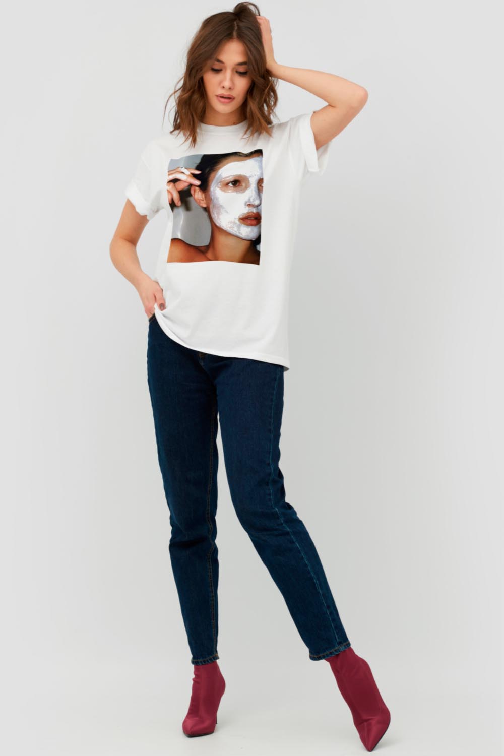 

Футболка yappi oversize, Футболка yappi oversize M