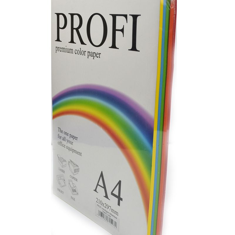 

Набор офисной цветной бумаги Spektra Color А4 80г/м2 5 цветов по 50 листов