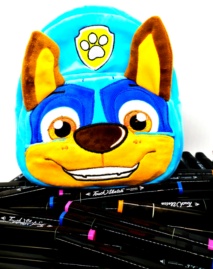 

Рюкзак Щенячий Патруль Paw Patrol с Набором двусторонних Скетч Маркеров 36шт