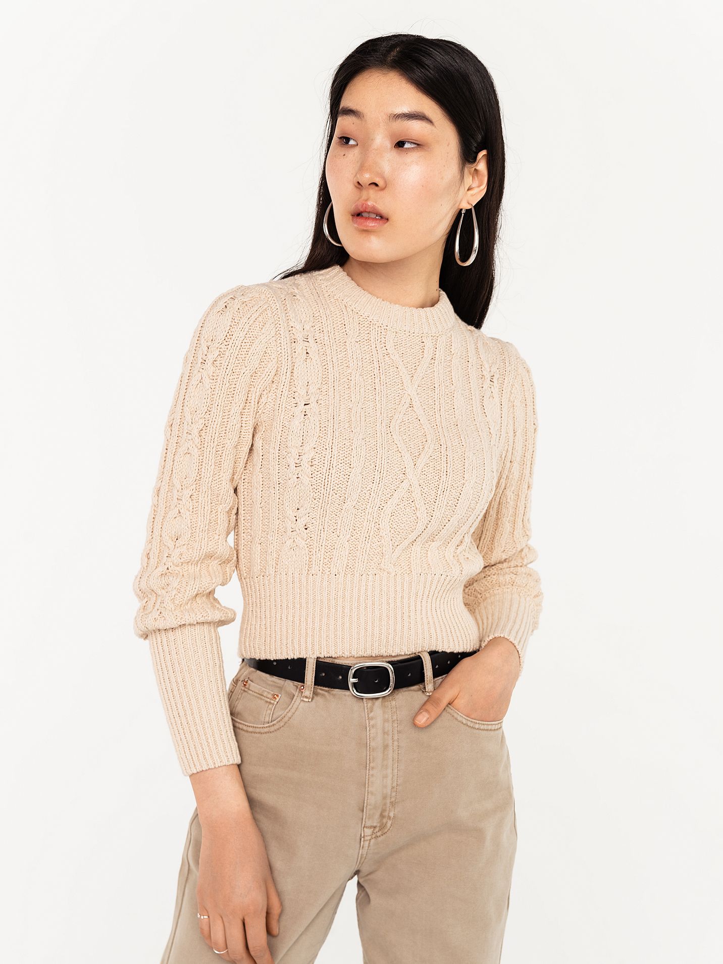 

Джемпер Befree 2031309827-60 XS Бежевый