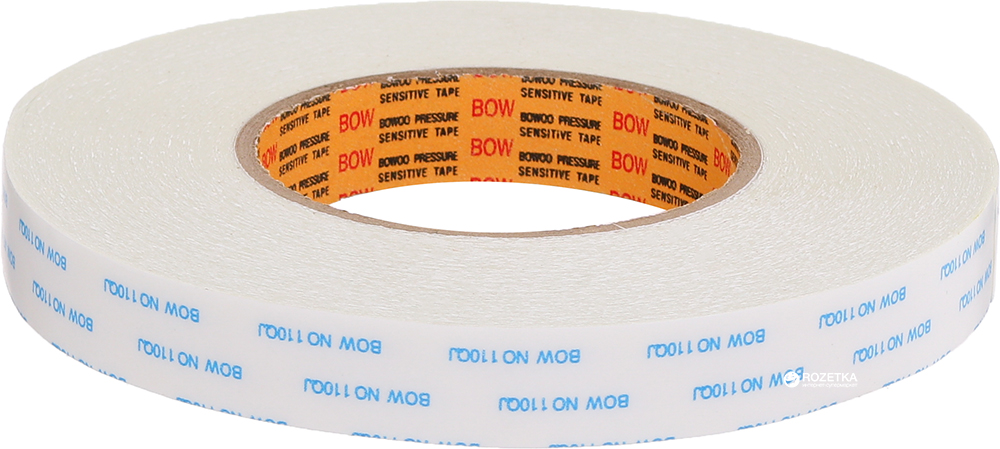 

Двухсторонняя клейкая лента BOW Tape 15 мм х 50 м (MP110QJ-015)