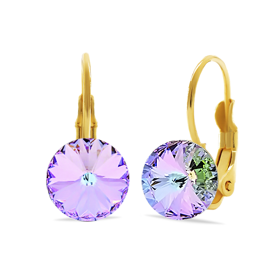 

Серьги KOBI RIVOLI 8 мм klapka со Swarovski модели 7740-1096-205
