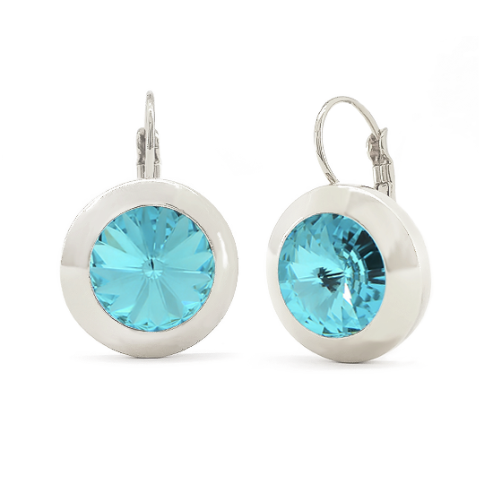 

Серьги KOBI DAVE 12 мм со Swarovski модели 7740-1214-21-32