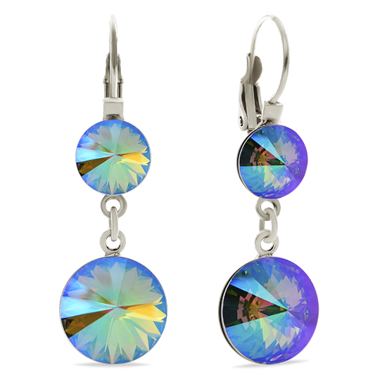 

Серьги KOBI JANINE со Swarovski 8/12 мм модели 7740-1106-51-32