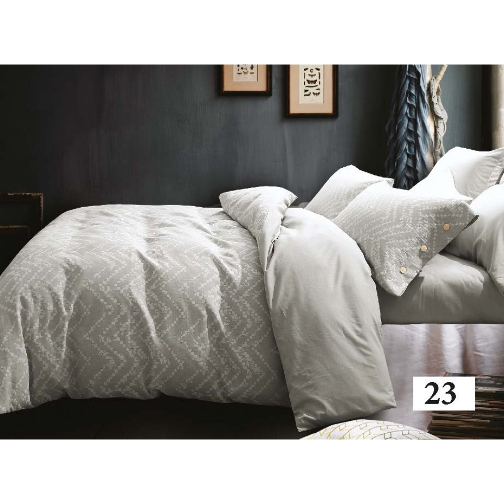

Комплект постельного белья из вареного хлопка Tiare сатин Wash Jacquard 23 евро