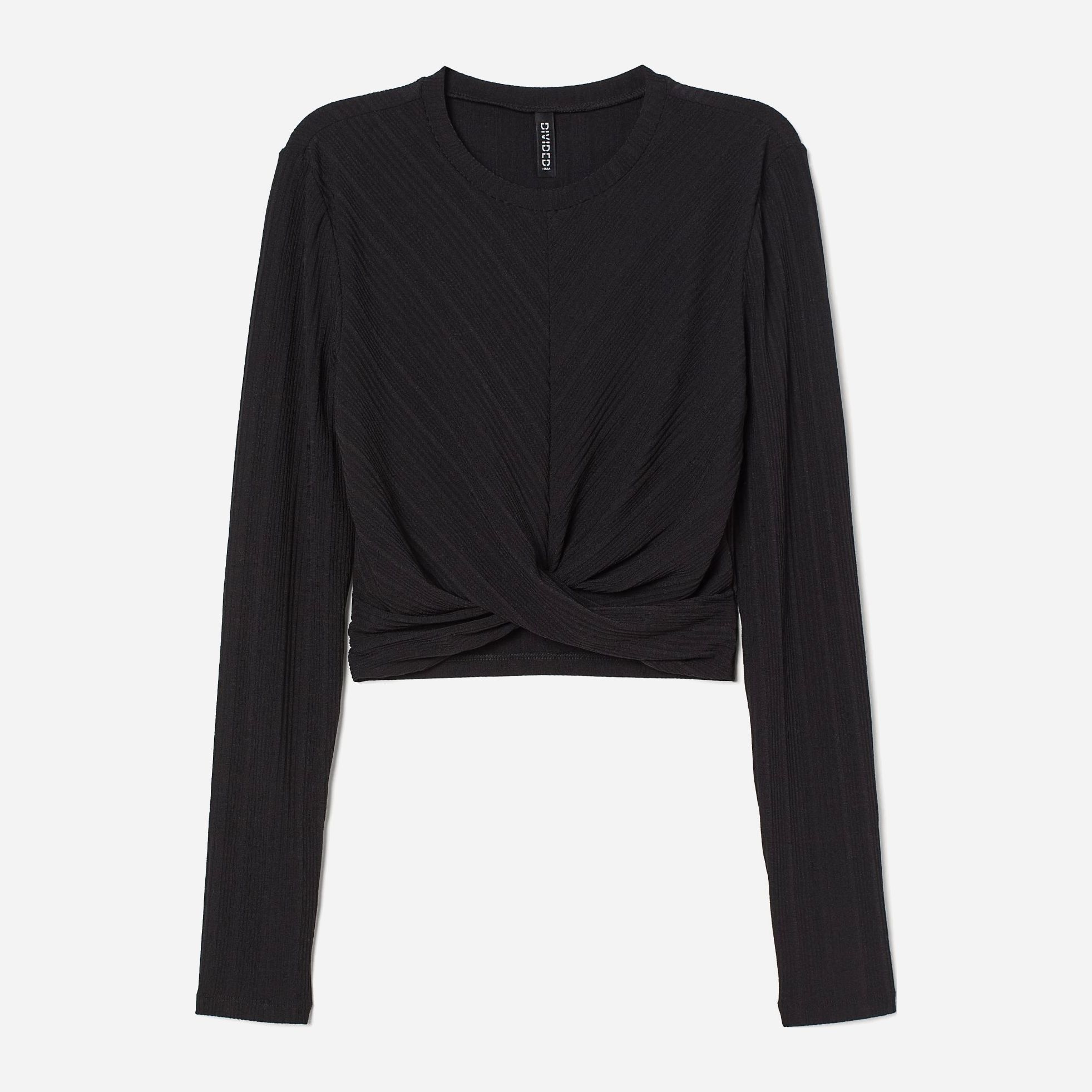 

Топ H&M 9077022bar M Черный
