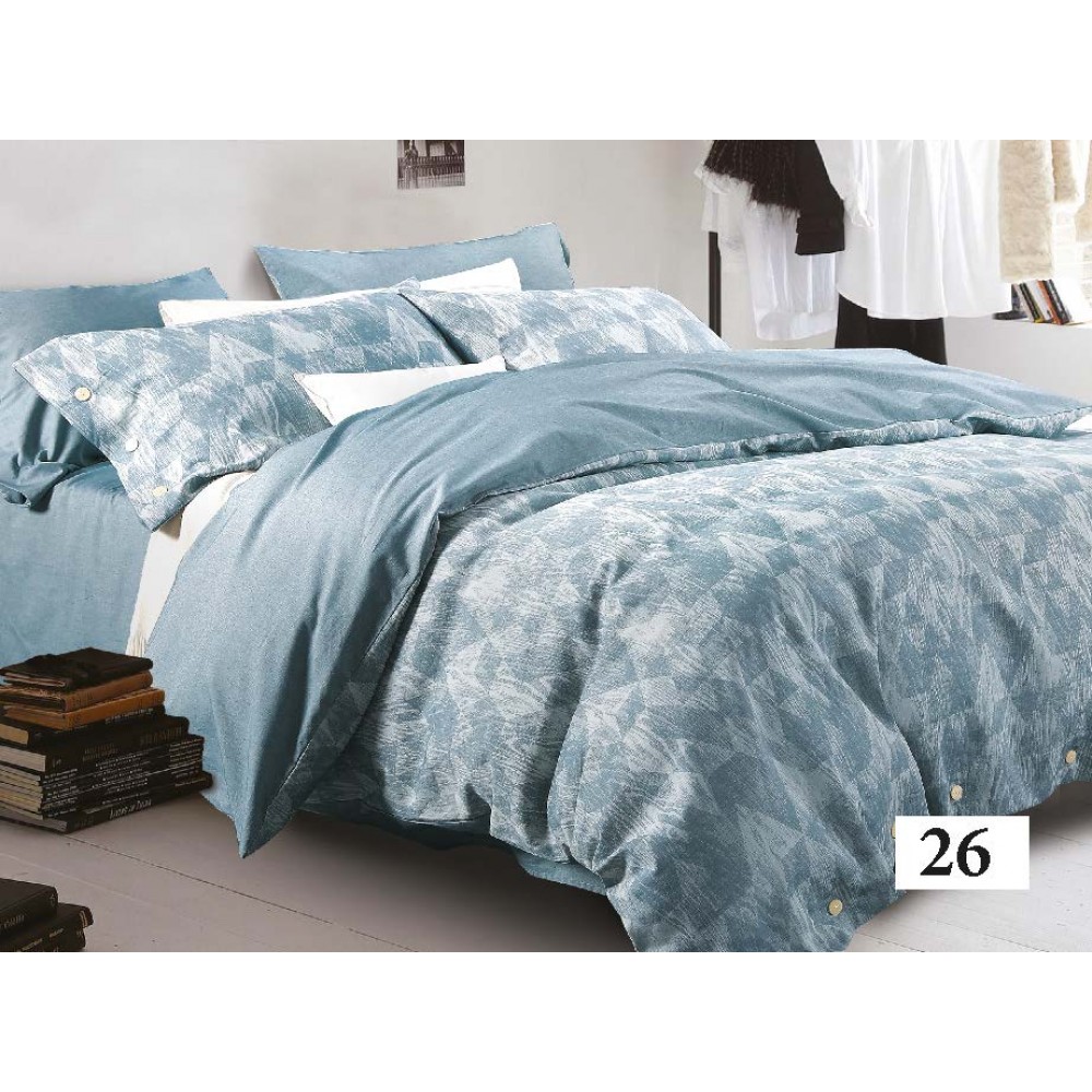 

Комплект постельного белья из вареного хлопка Tiare сатин Wash Jacquard 26 евро