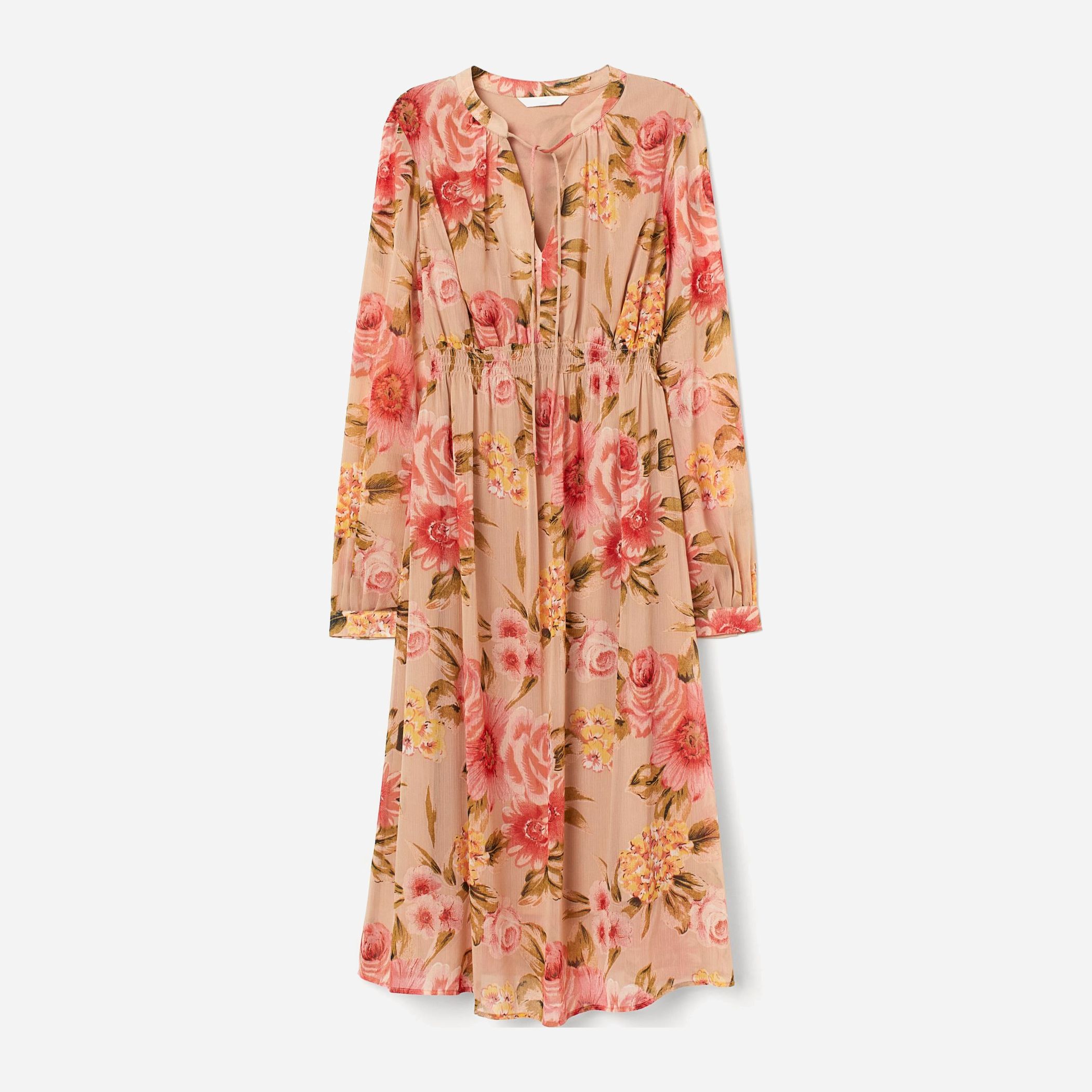 

Платье H&M 8541681bar L Бежевое
