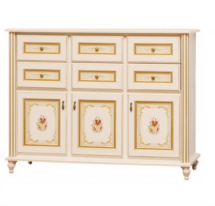

Комод 3Д Парма Світ Меблів Прованс белый