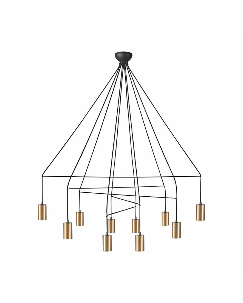 

Люстра Nowodvorski 7954 Imbria Solid Brass X