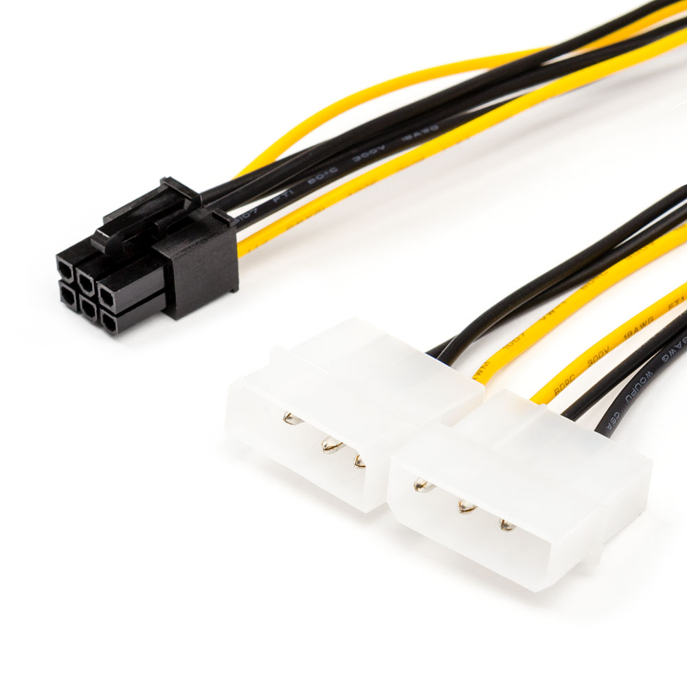 Разбираем разъем pci-e(psu) или molex / Хабр