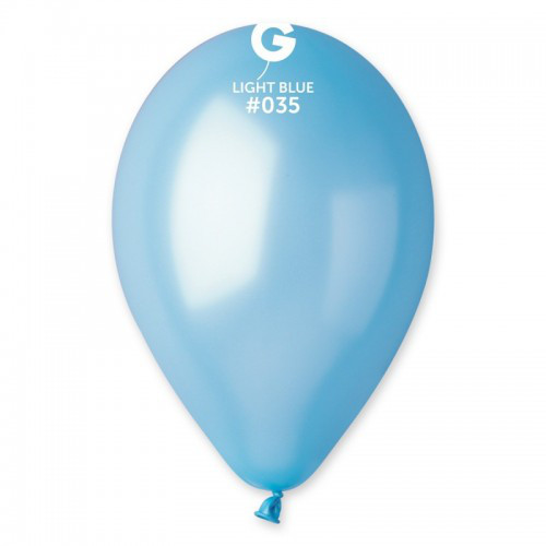 

Воздушный шар Gemar Balloons Металлик голубой 12" 30 см (GM110-35)
