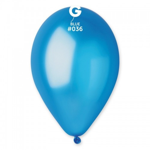 

Воздушный шар Gemar Balloons Металлик синий 12" 30 см (GM110-36)