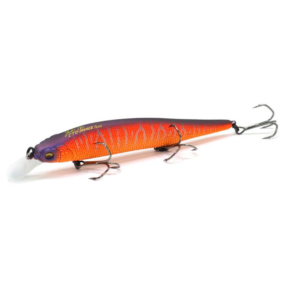 

Воблер Megabass Ito Shiner 115mm 14g Mat Red Lizard