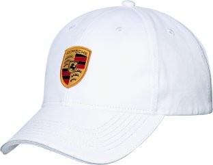 

Кепка Porsche з гербом біла
