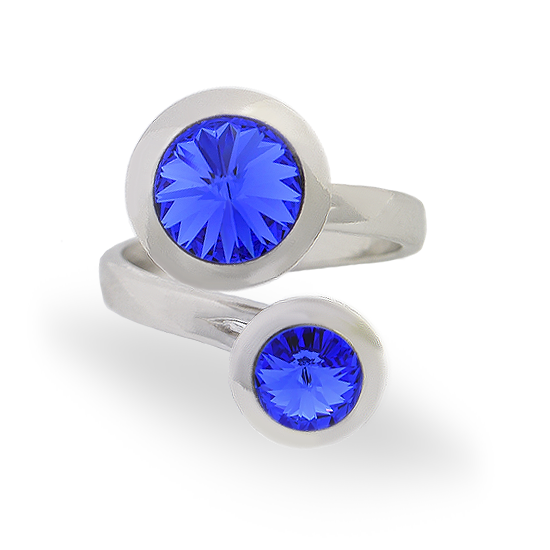 

Кольцо KOBI SALLY со Swarovski модели 7770-3026-06-32