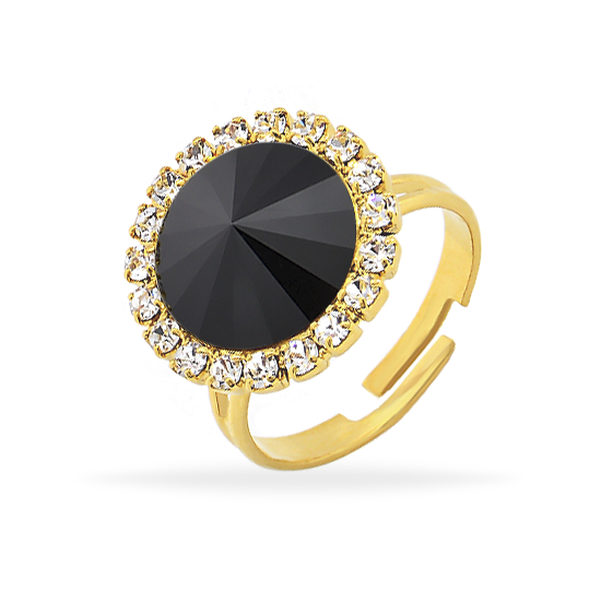 

Кольцо KOBI RIVOLI-STRASS со Swarovski модели 7770-3034-16-35