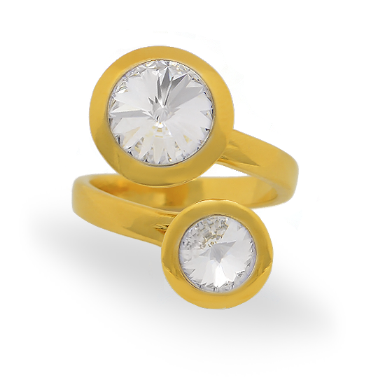 

Кольцо KOBI SALLY со Swarovski модели 7770-3026-02-35