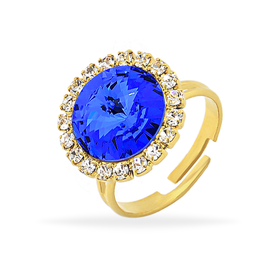

Кольцо KOBI RIVOLI-STRASS со Swarovski модели 7770-3034-06-35