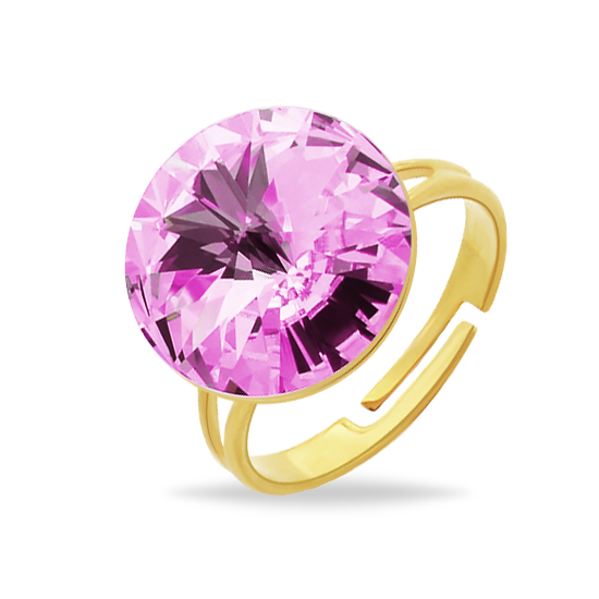 

Кольцо KOBI ELIS со Swarovski модели 7770-3065-14-35