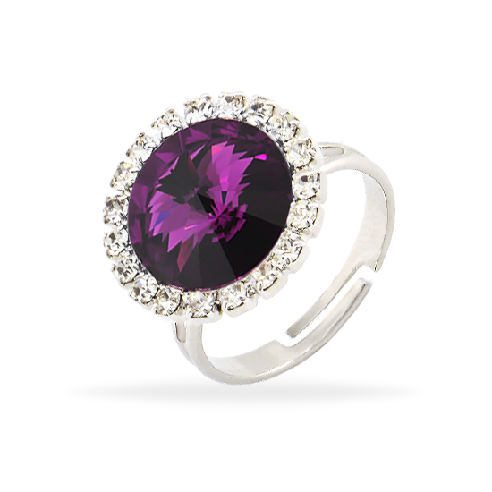 

Кольцо KOBI RIVOLI-STRASS со Swarovski модели 7770-3034-11-32