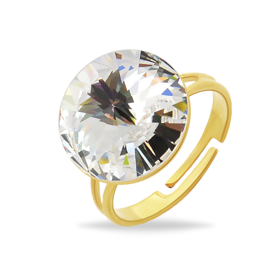 

Кольцо KOBI ELIS со Swarovski модели 7770-3065-02-35