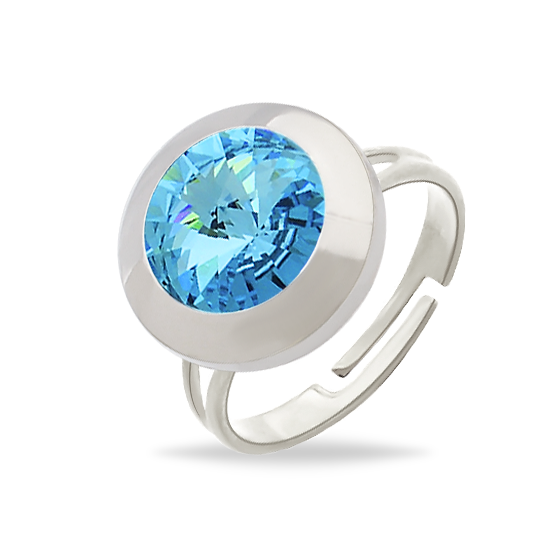 

Кольцо KOBI DAVE 10 мм со Swarovski модели 7770-3074-12-32