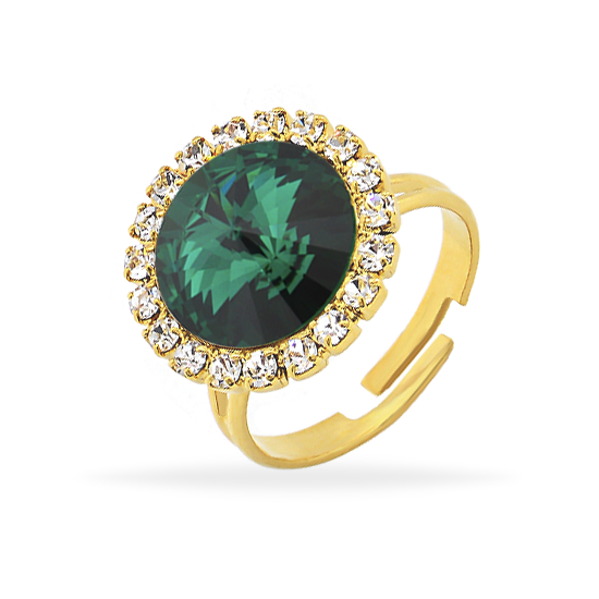 

Кольцо KOBI RIVOLI-STRASS со Swarovski модели 7770-3034-13-35