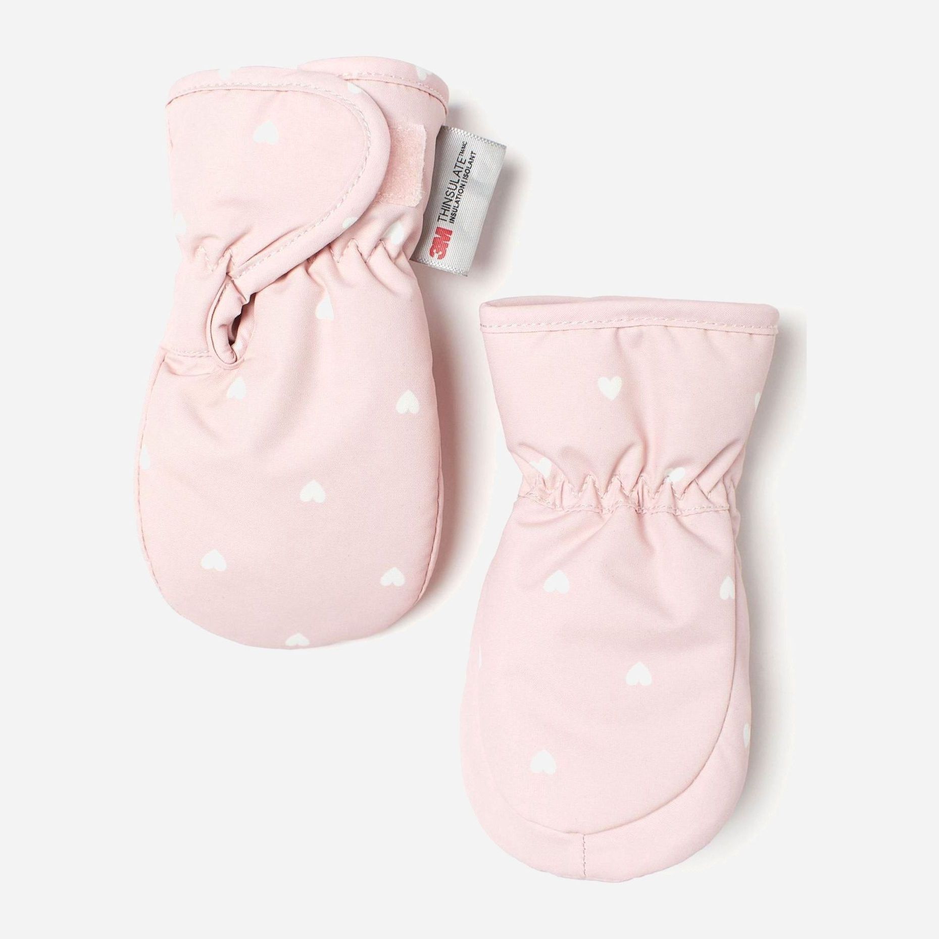 

Зимние варежки H&M 1610-692657 74-80 см Розовые