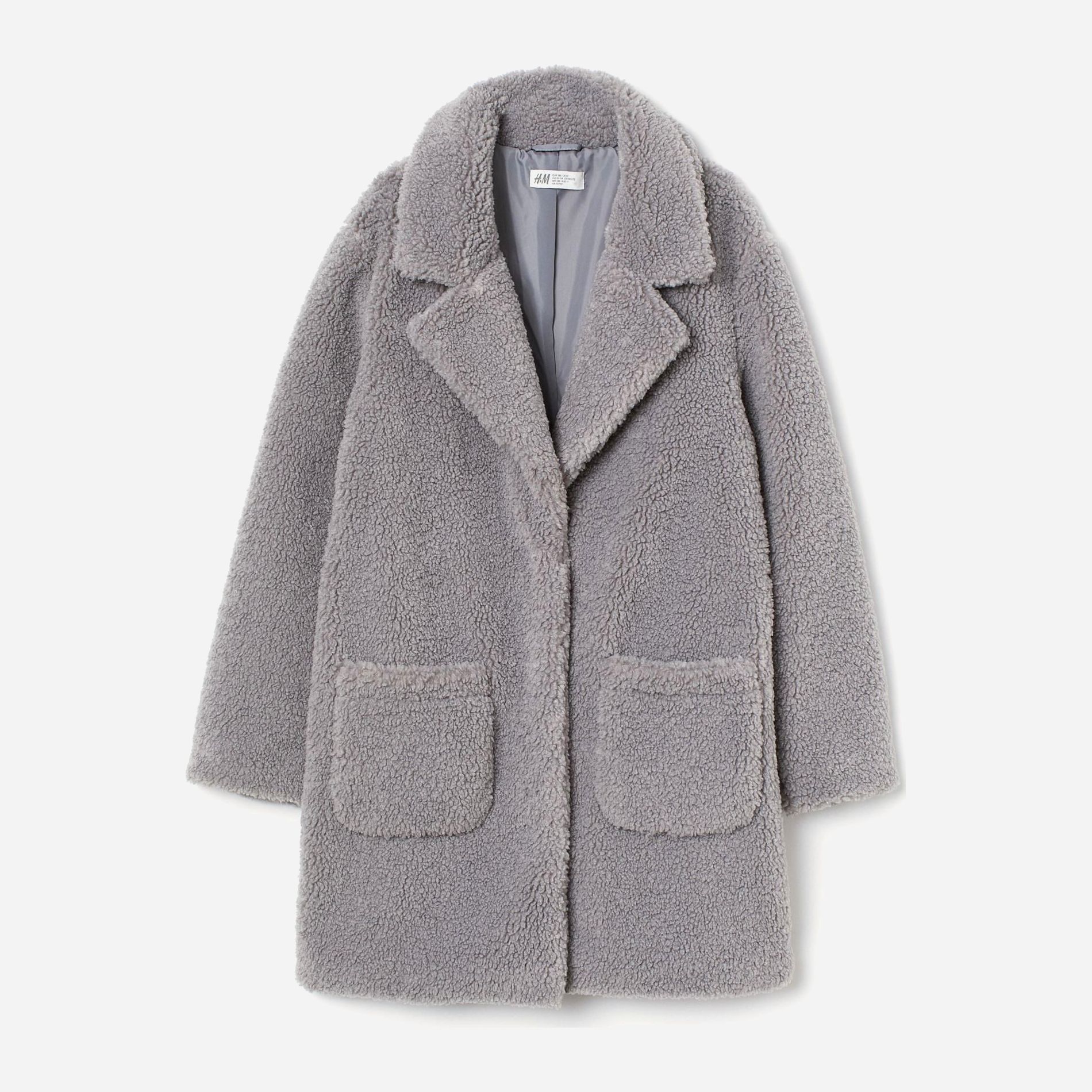 

Шуба H&M 1910-9321052 158 см Серая (hm05441849488)