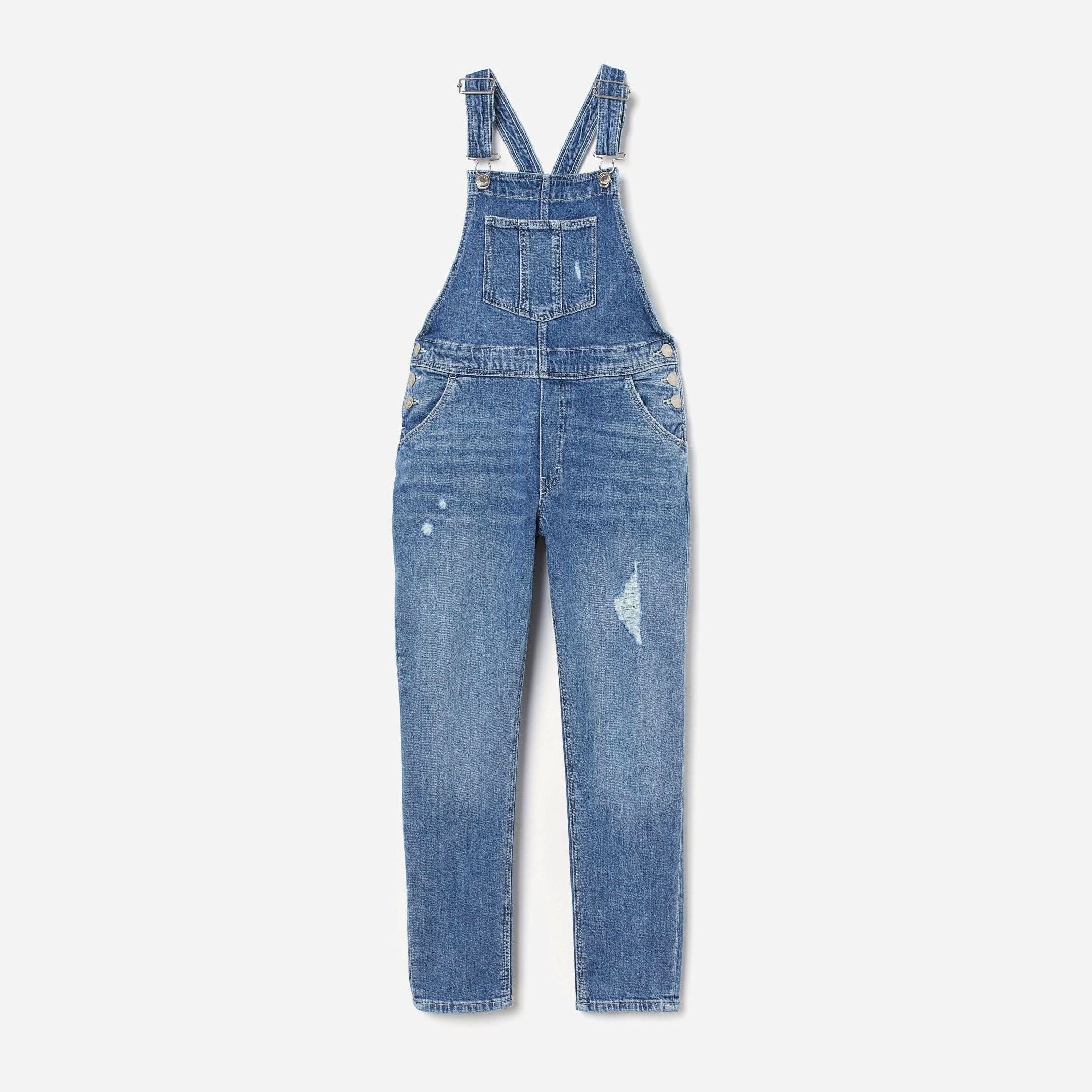 

Полукомбинезон джинсовый H&M 2110-863610 164 см Синий