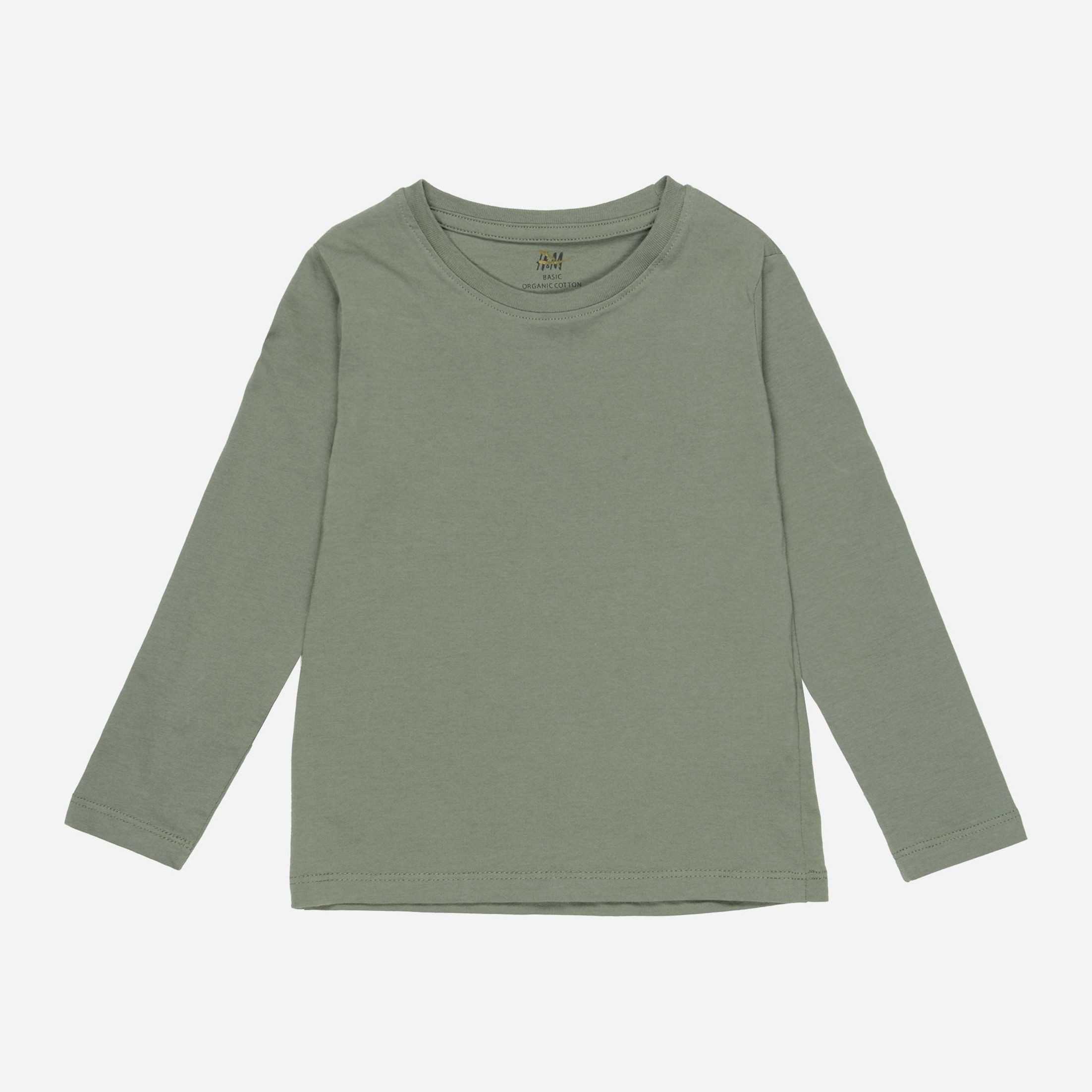 

Футболка с длинными рукавами H&M 2202-503569 92 см Хаки (hm02090291435)