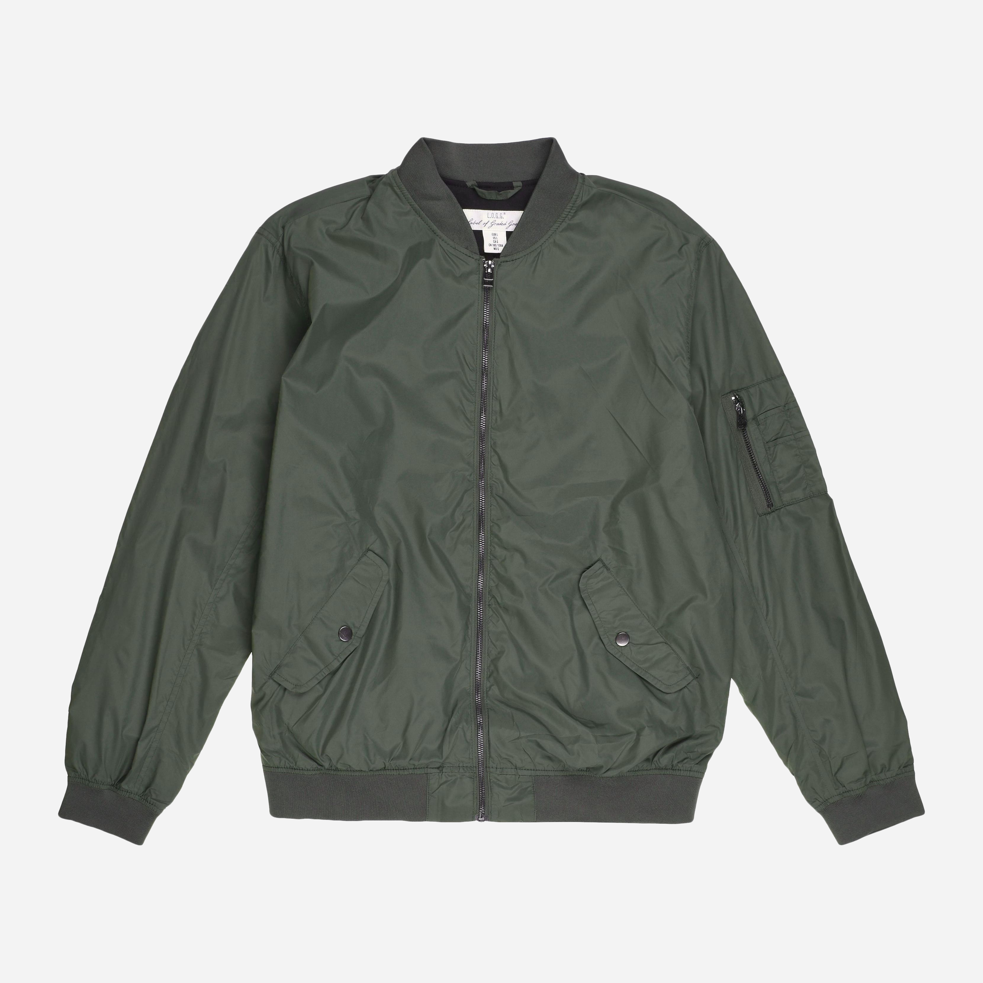 

Бомбер H&M 4976378RP2 M Хаки