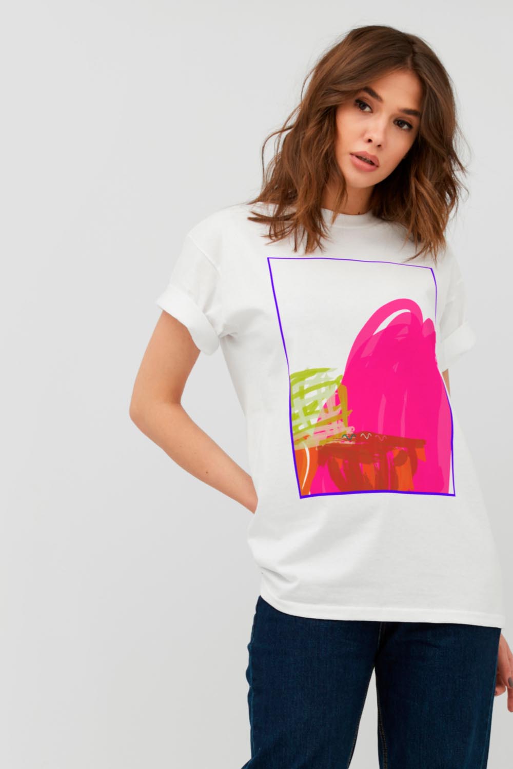 

Футболка yappi Oversize, Футболка yappi Oversize M