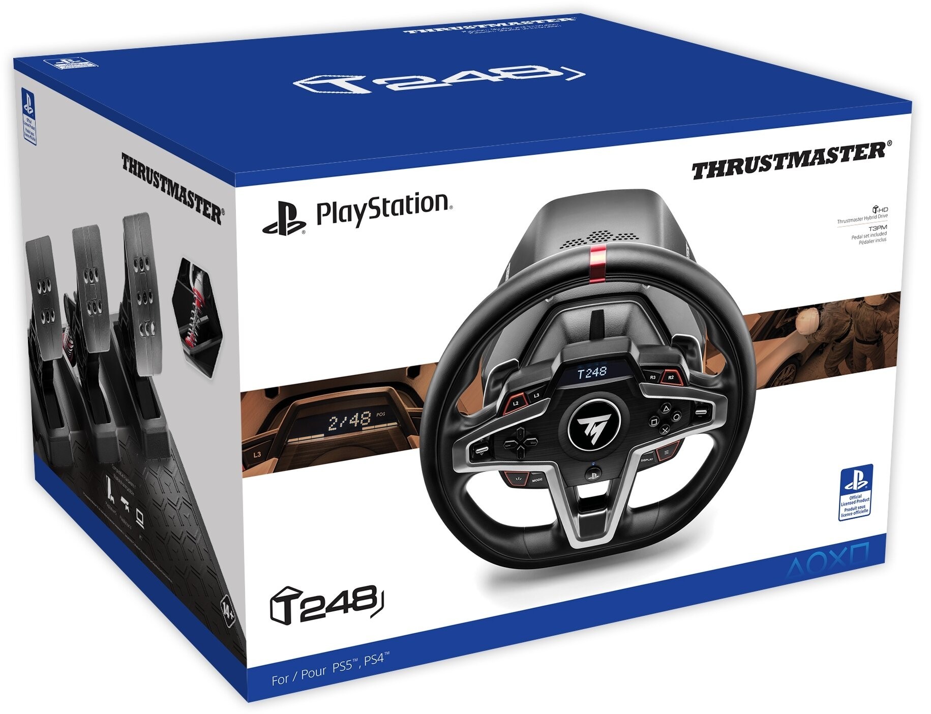 Проводной руль THRUSTMASTER T248 (PC/PS4/PS5) – фото, отзывы,  характеристики в интернет-магазине ROZETKA от продавца: CCENOVIK | Купить в  Украине: Киеве, Харькове, Днепре, Одессе, Запорожье, Львове