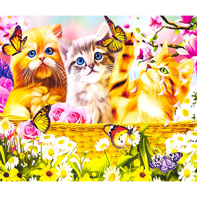 

Алмазная мозаика Color-It Корзинка счастья Color-it 30х40 GM77786