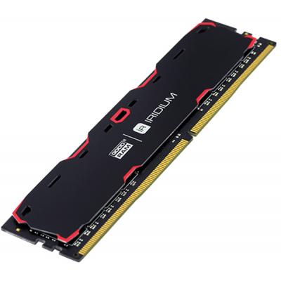 

Модуль памяти для компьютера DDR4 8GB 2400 MHz Iridium Black GOODRAM (IR-2400D464L15S/8G)