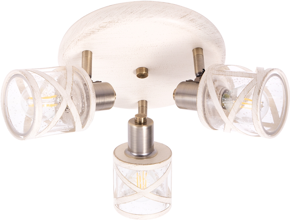 

Люстра Altalusse INL-6146C-03 Antique brass Ivory E14 3x40 Вт