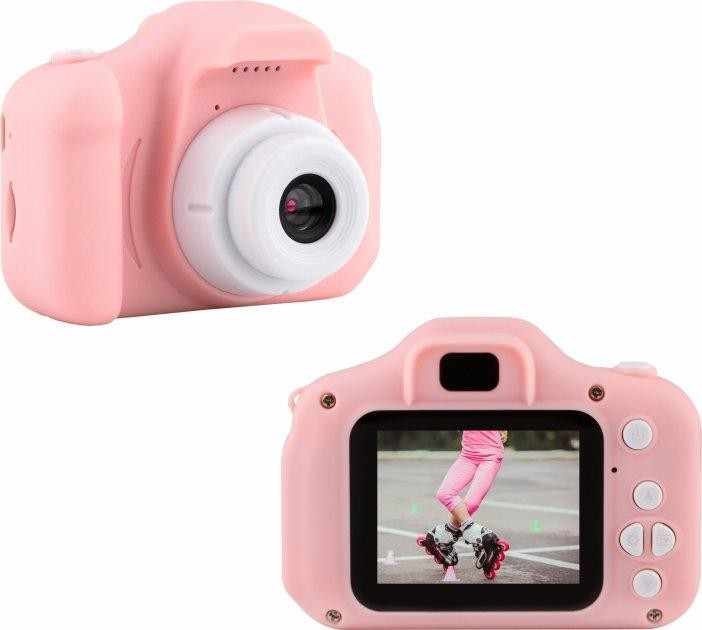 

Цифровой детский фотоаппарат Atrix Tiktoker 2 20MP 1080p pink