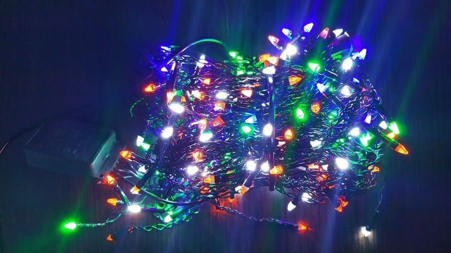 

Гирлянда нить конус 400LED, Мульти (Xmas)