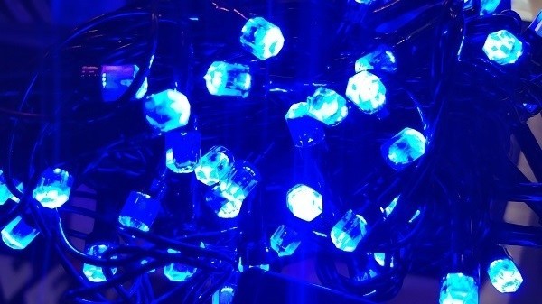 

Гирлянда нить Большой Рубин 300-LED Синий (Xmas)