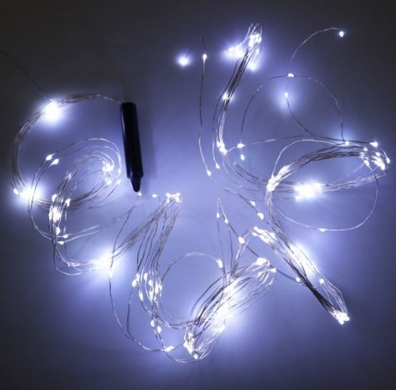 

Гирлянда нить, пучок, роса КОНСКИЙ ХВОСТ 3м. 300led. 10 нитей, Холодный белый