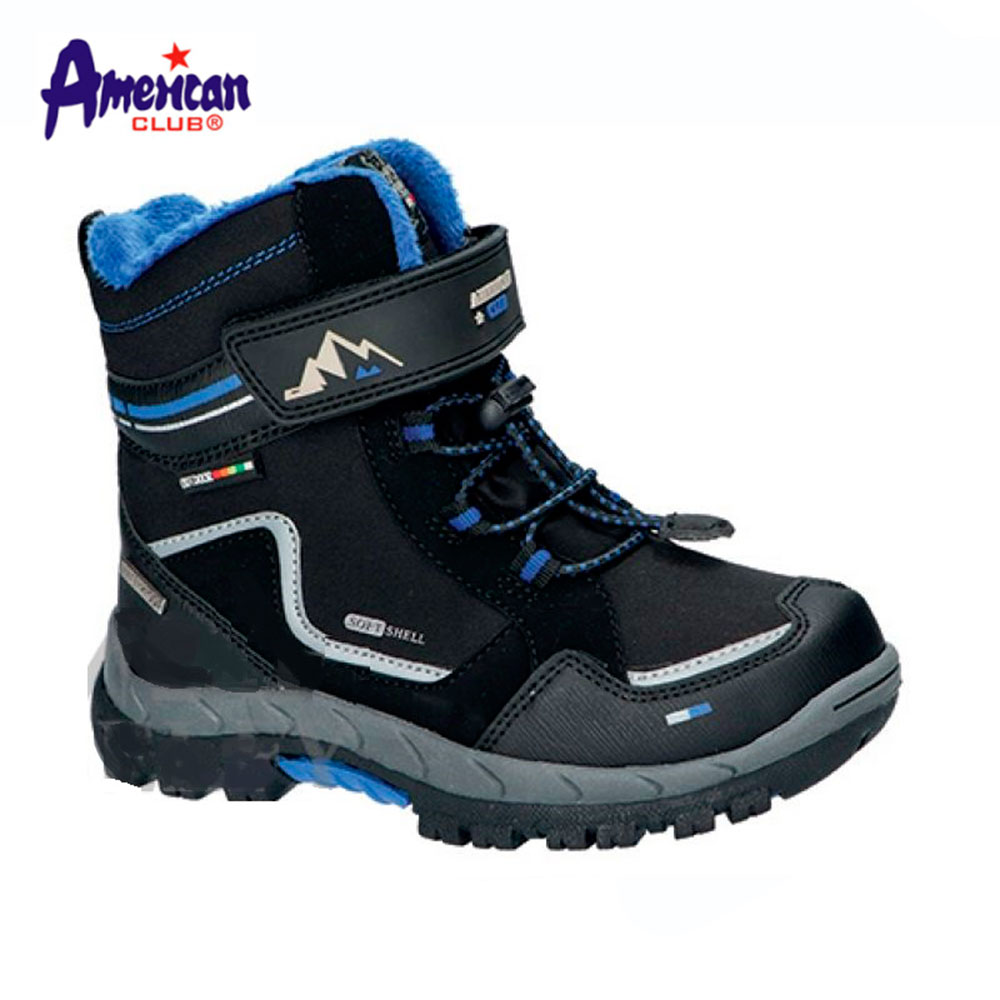 

Ботинки зимние SOFTSHELL American Club HL31/21 25 Черный