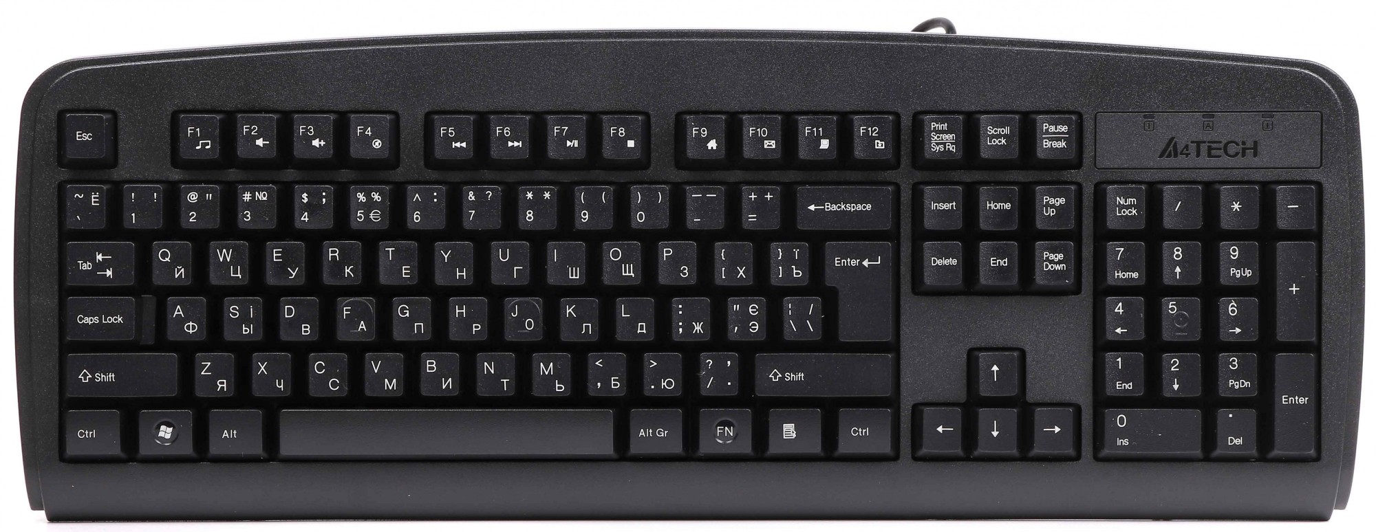 

Клавиатура проводная A4Tech KB-720 USB (4711421688574)