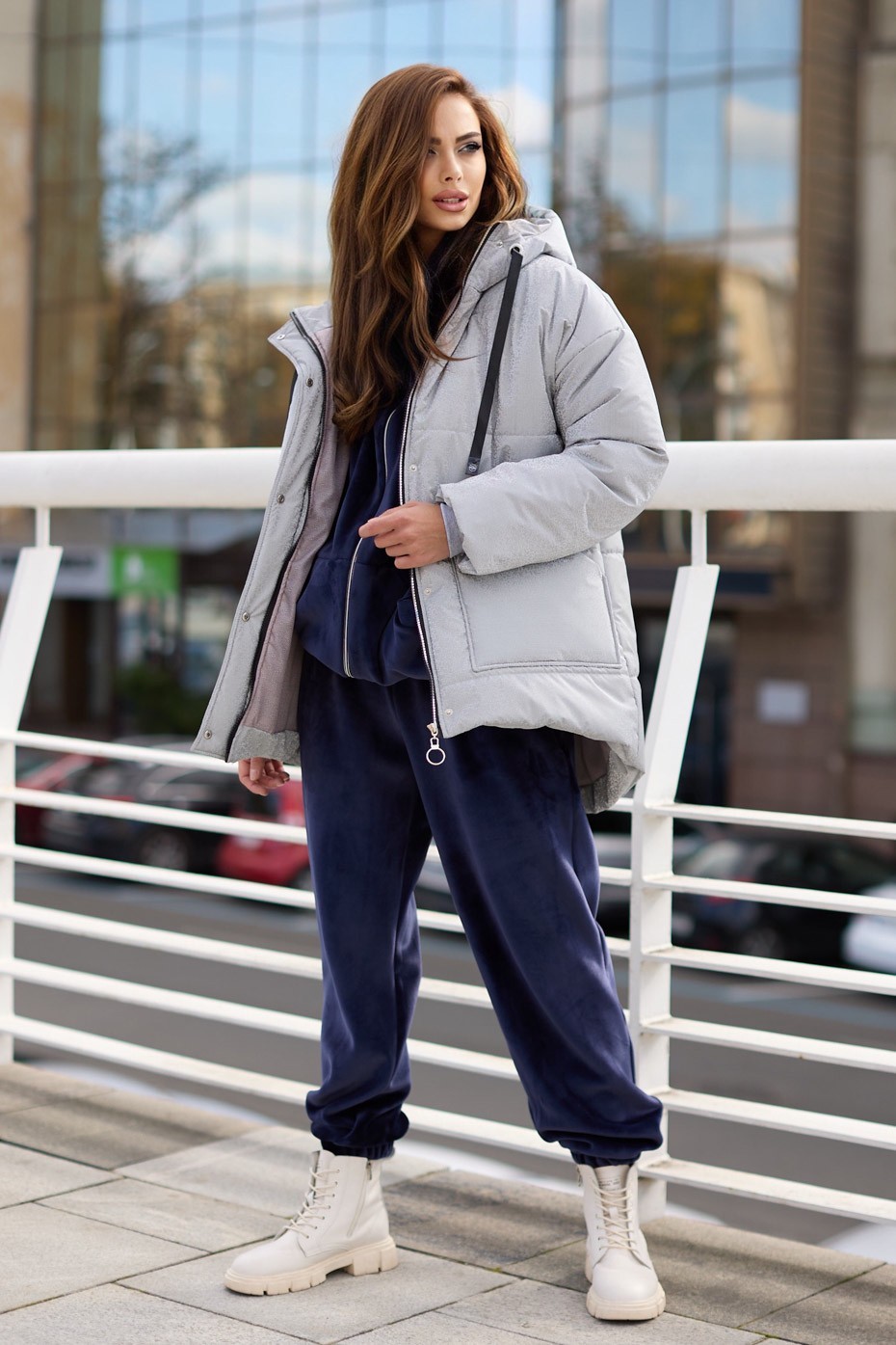 

Зимняя куртка 1906.4934 Seventeen S-M серый