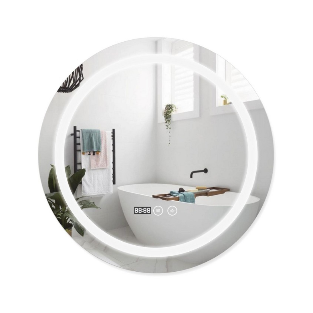 

Дзеркало Qtap Mideya з антизапотіванням (DC-F803) 600х600 QT2078F803W