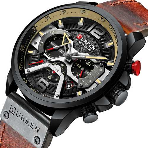 

Наручные часы Curren 8329 Black-Brown